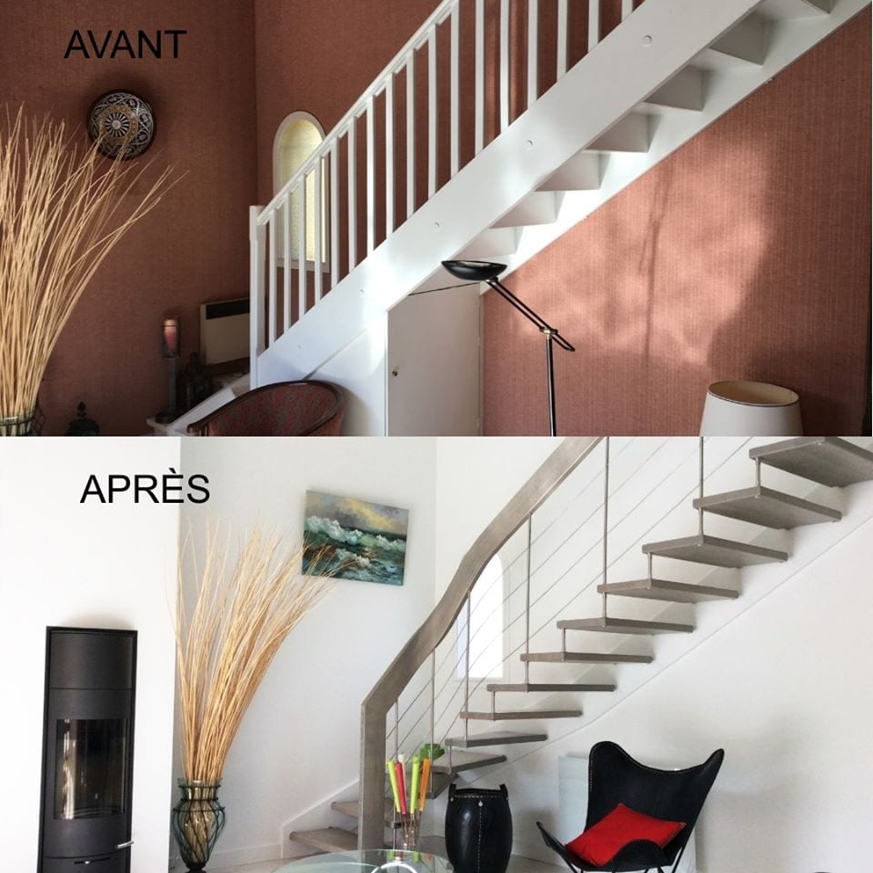 Rénovation escalier